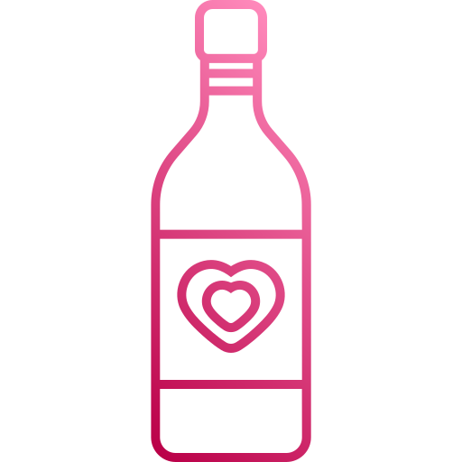 botella de vino Generic gradient outline icono