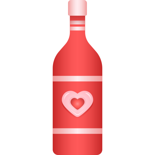 butelka wina Generic gradient fill ikona