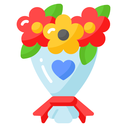 Bouquet Generic color fill icon