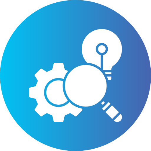 research and development Generic gradient fill icon
