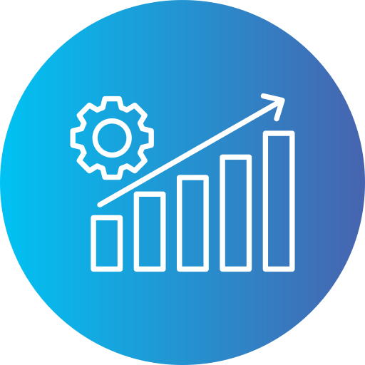 incrementar Generic gradient fill icono