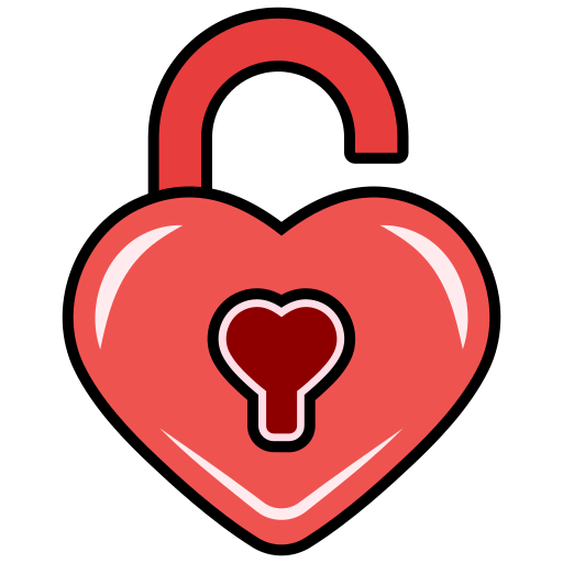 Heart lock Generic color lineal-color icon