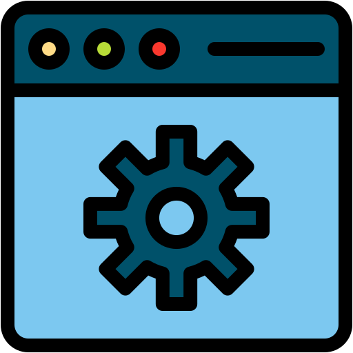 web entwicklung Generic color lineal-color icon
