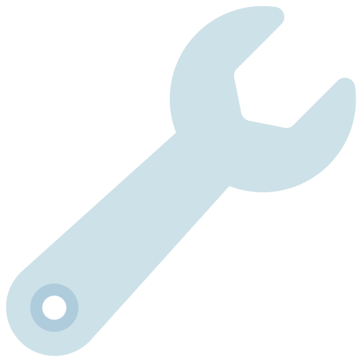 Spanner Juicy Fish Flat icon