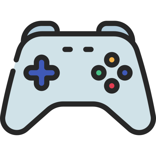 Game controller Juicy Fish Soft-fill icon