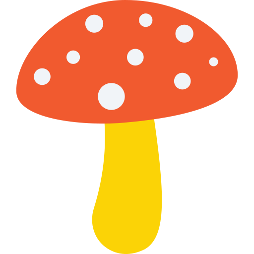 버섯 Generic color fill icon