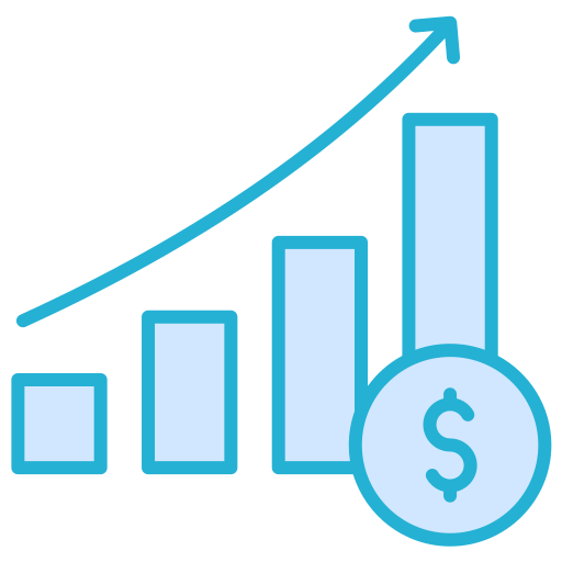 Profit growth Generic color lineal-color icon