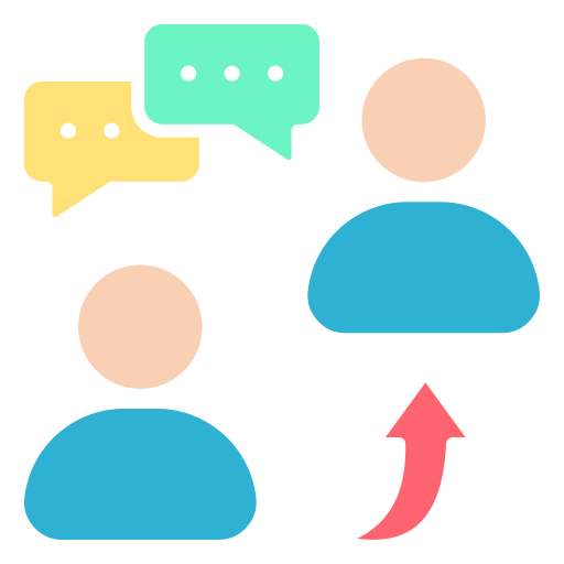 comunicación Generic color fill icono