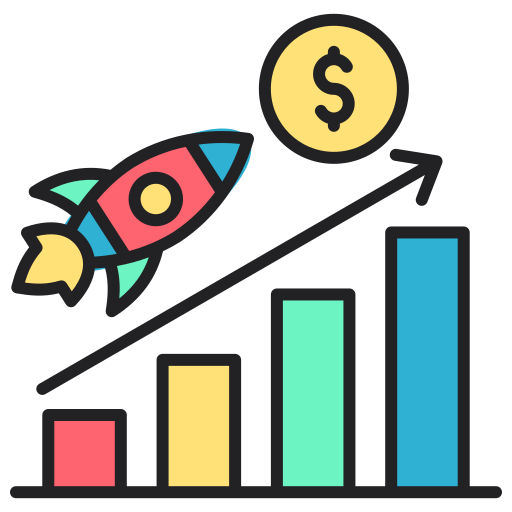 Growth Generic color lineal-color icon