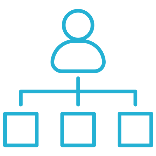 estructura de organización Generic color outline icono