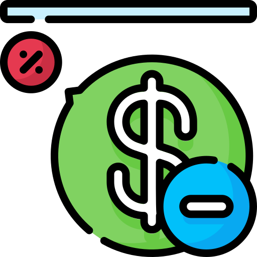 税金 Special Lineal color icon