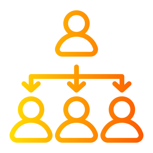 Organization Generic gradient outline icon