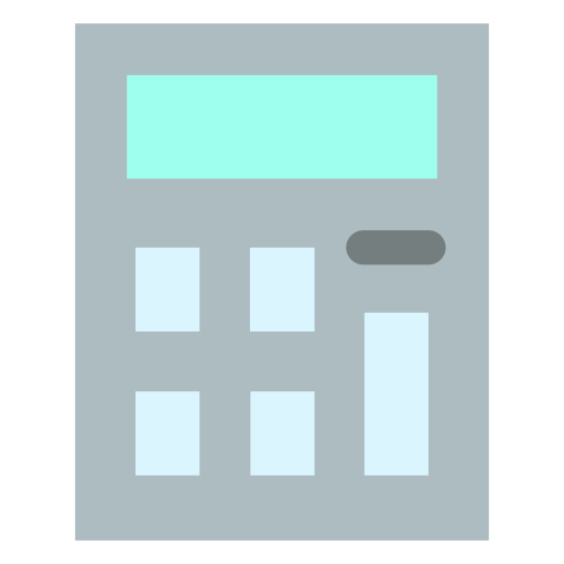 Calculator Generic color fill icon