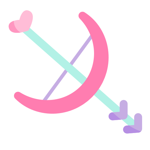 flecha de cupido Generic color fill icono