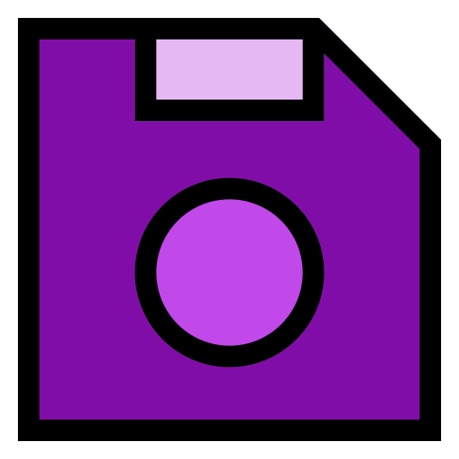 フロッピーディスク Generic color lineal-color icon