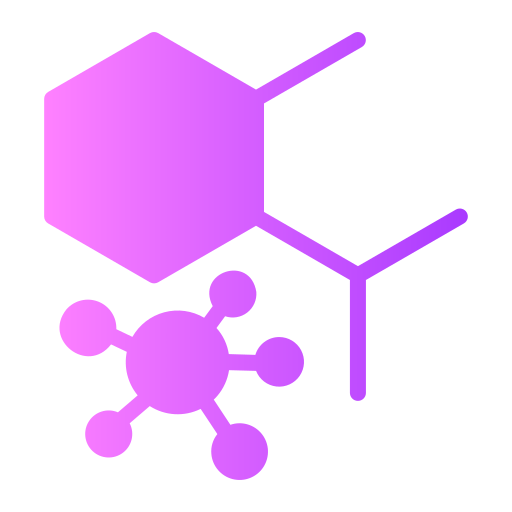 molecola Generic gradient fill icona