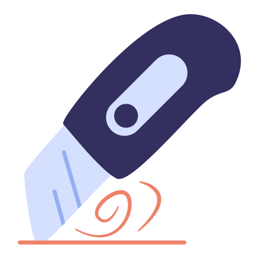 schneidwerkzeug Generic color fill icon
