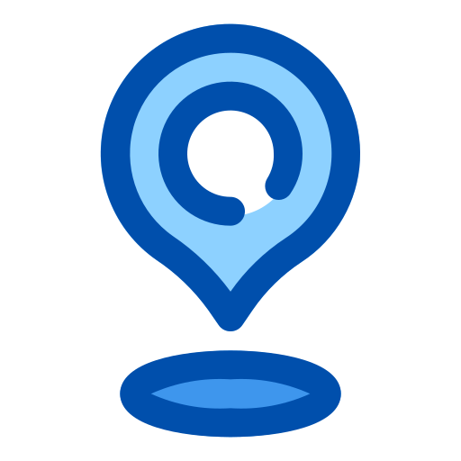 Map Pin Generic Blue icon