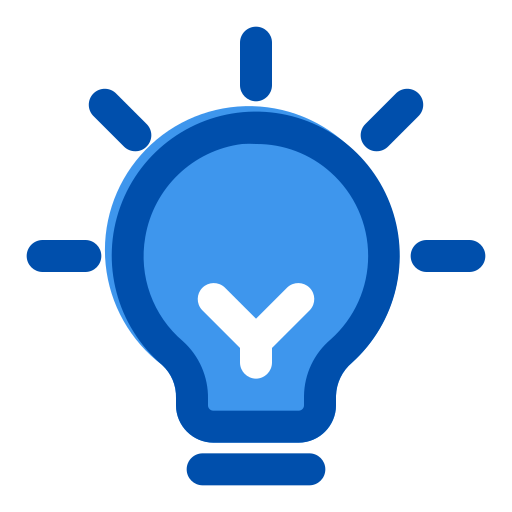 Electricity Generic Blue icon