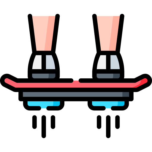 hoverboard Special Lineal color Ícone