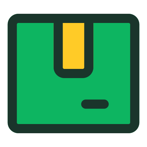 Package Generic Outline Color icon