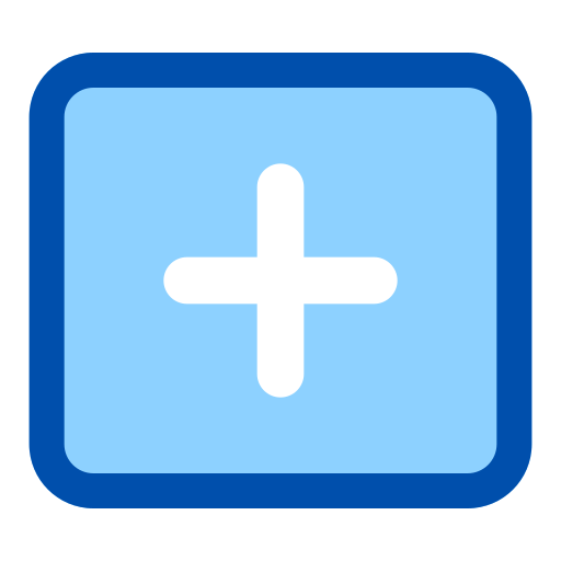 knop toevoegen Generic Blue icoon