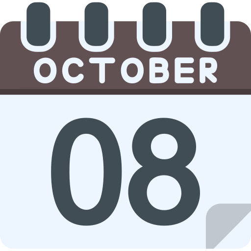 październik Generic color fill ikona