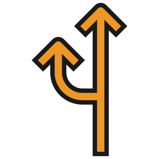 Direction Sign Generic color lineal-color icon