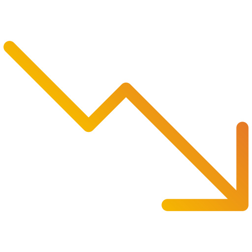 verringern Generic gradient outline icon