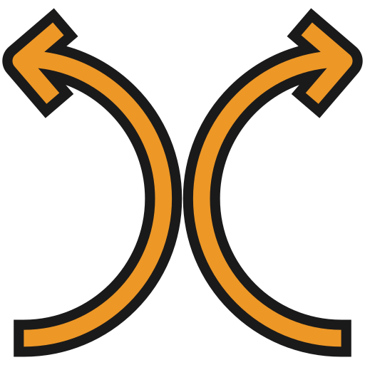 Double Arrows Generic color lineal-color icon