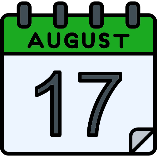 August Generic color lineal-color icon