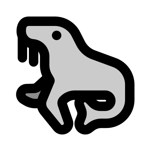 Walrus Generic color lineal-color icon