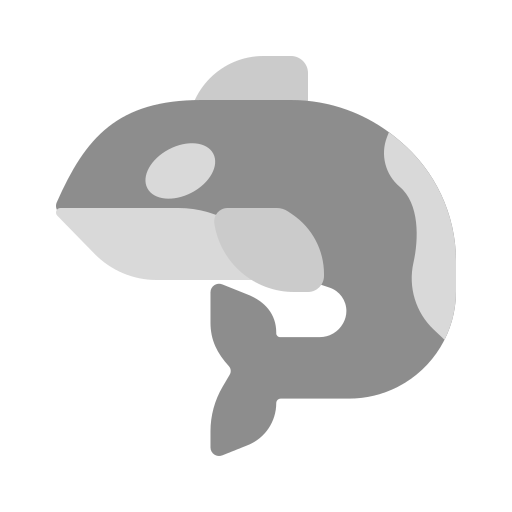 범고래 Generic color fill icon