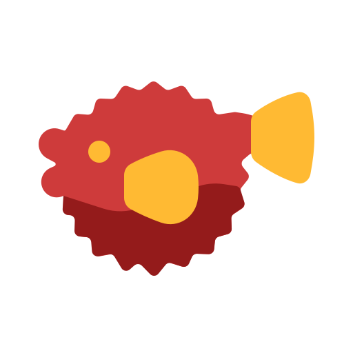 puffer Generic color fill icon