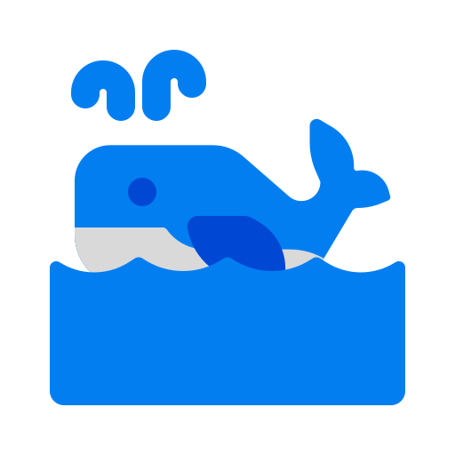 鯨 Generic color fill icon