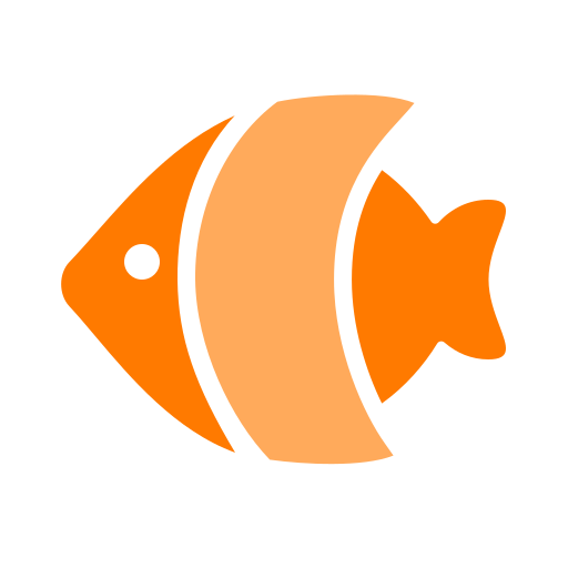 Рыба-ангел Generic color fill иконка