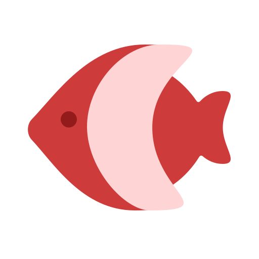 Рыба-ангел Generic color fill иконка