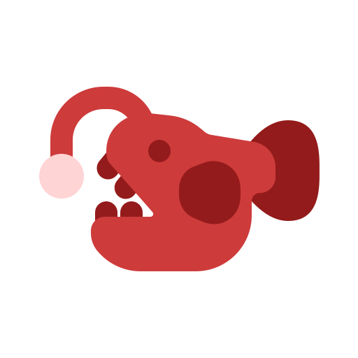rana pescatrice Generic color fill icona