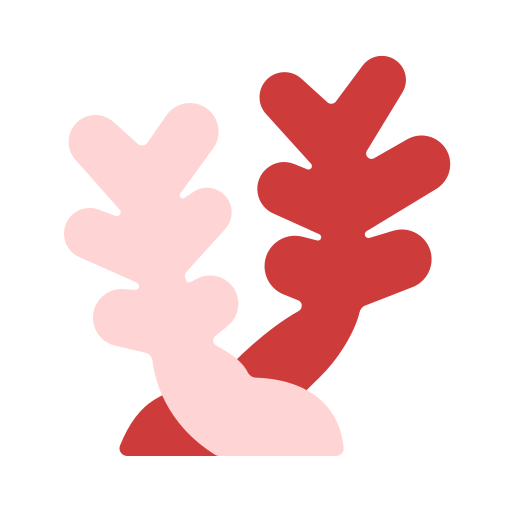 산호 Generic color fill icon