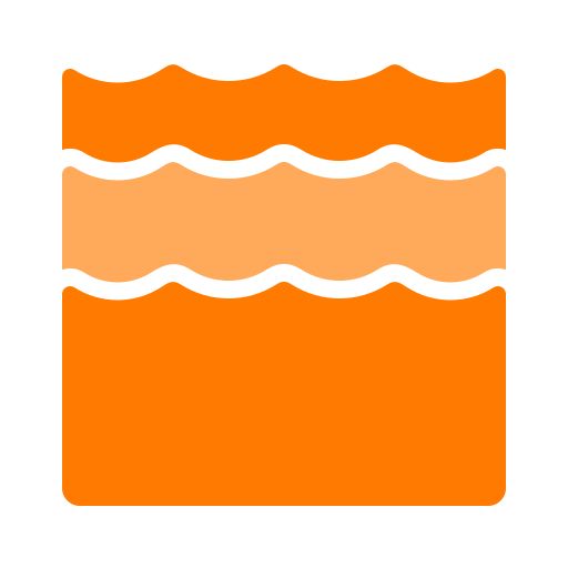 바다 Generic color fill icon