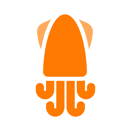 calamar Generic color fill icono