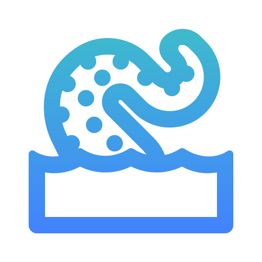 tentacolo Generic gradient outline icona