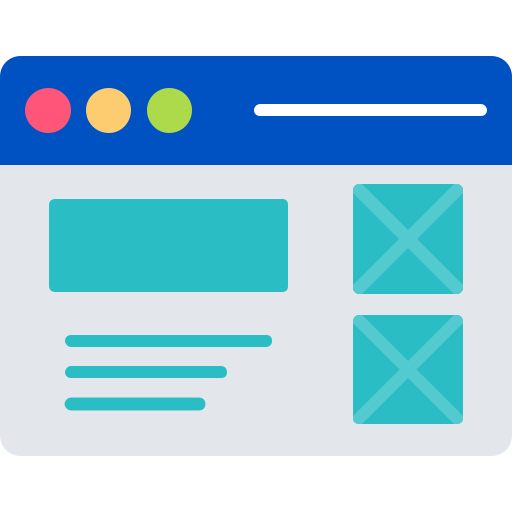 wireframe Generic color fill icono