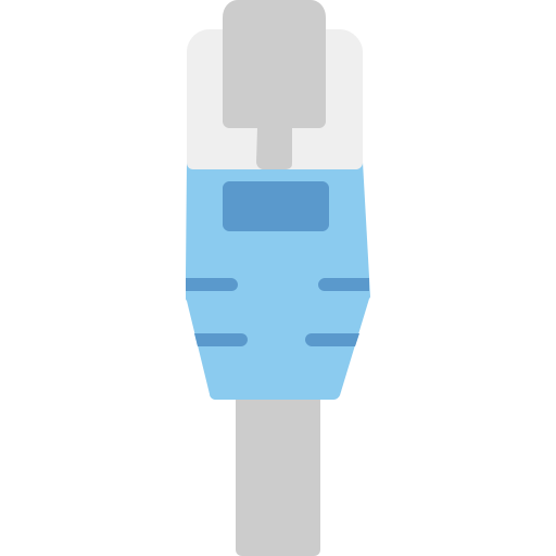 Network cable Generic color fill icon