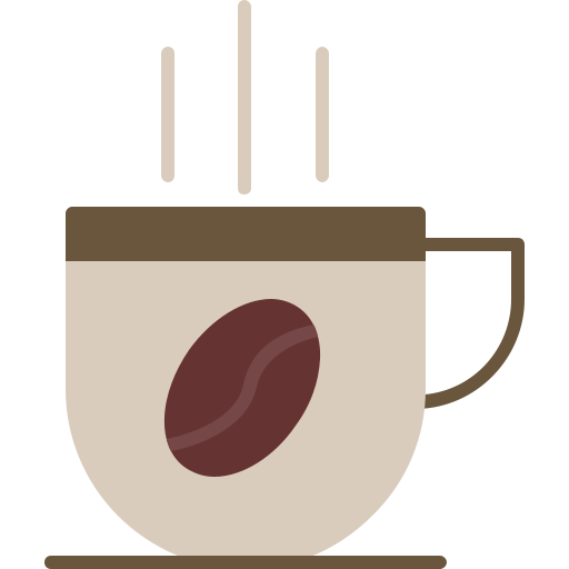 tazza di caffè Generic color fill icona
