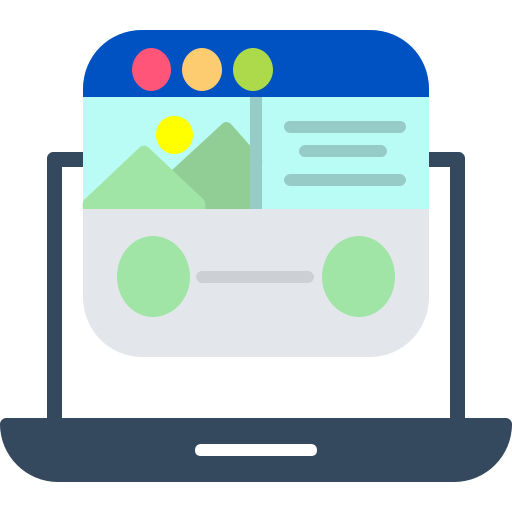 landing page Generic color fill icon
