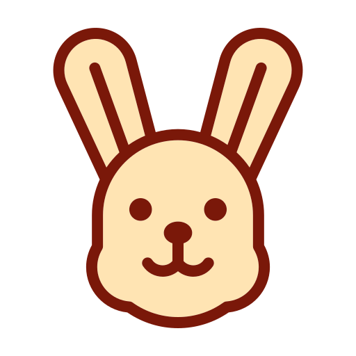 konijn Generic color lineal-color icoon