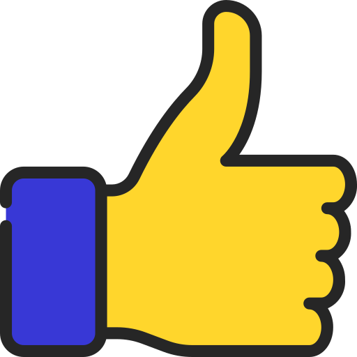 Thumbs up Juicy Fish Soft-fill icon