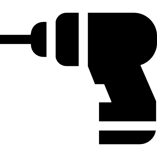 taladrador Basic Straight Filled icono