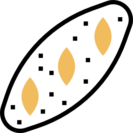 바게트 Meticulous Yellow shadow icon